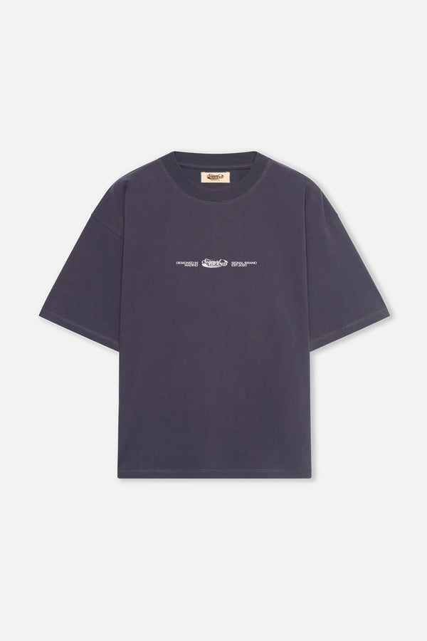 WAVE NAVY TEE