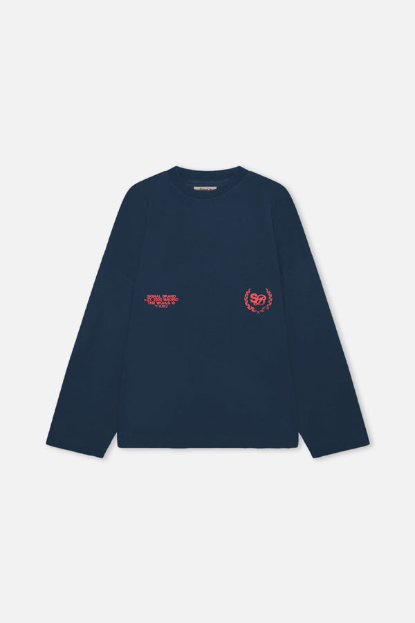 THORN NAVY CREWNECK