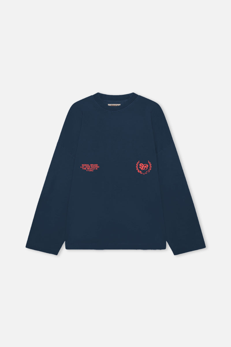 THORN NAVY CREWNECK