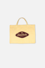 PATCH YELLOW TOTE BAG