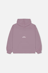 BOX LOGO PURPLE HOODIE