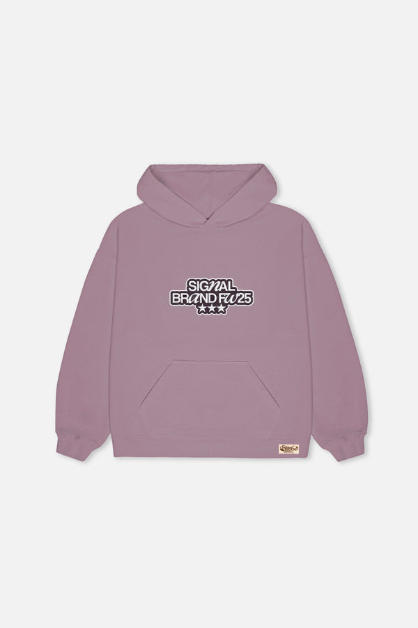 BOX LOGO PURPLE HOODIE