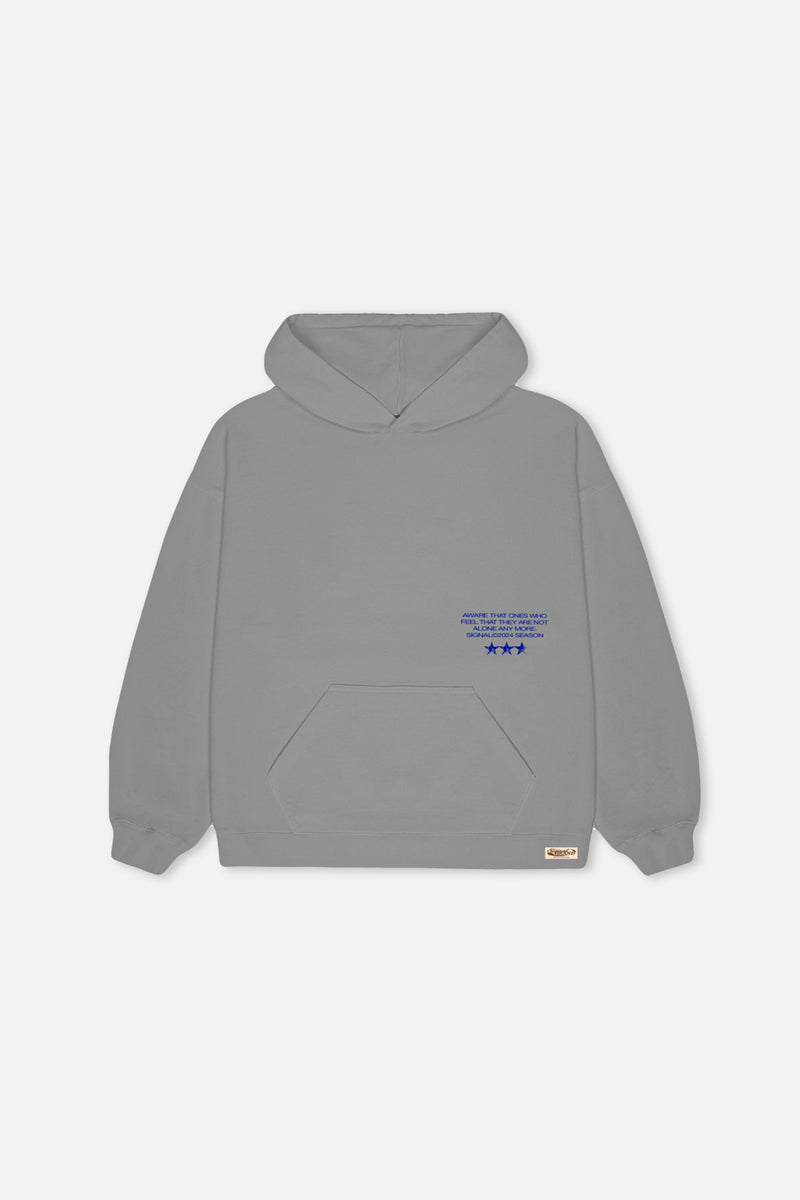 New Amsterdam Surf Association Chop Hoodie Grijs New Amsterdam Surf Association Chop Hoodie Grijs