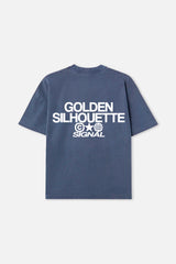 SILHOUETTE NAVY TEE