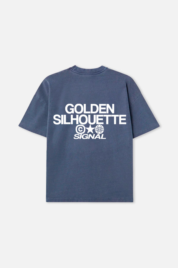 SILHOUETTE NAVY TEE