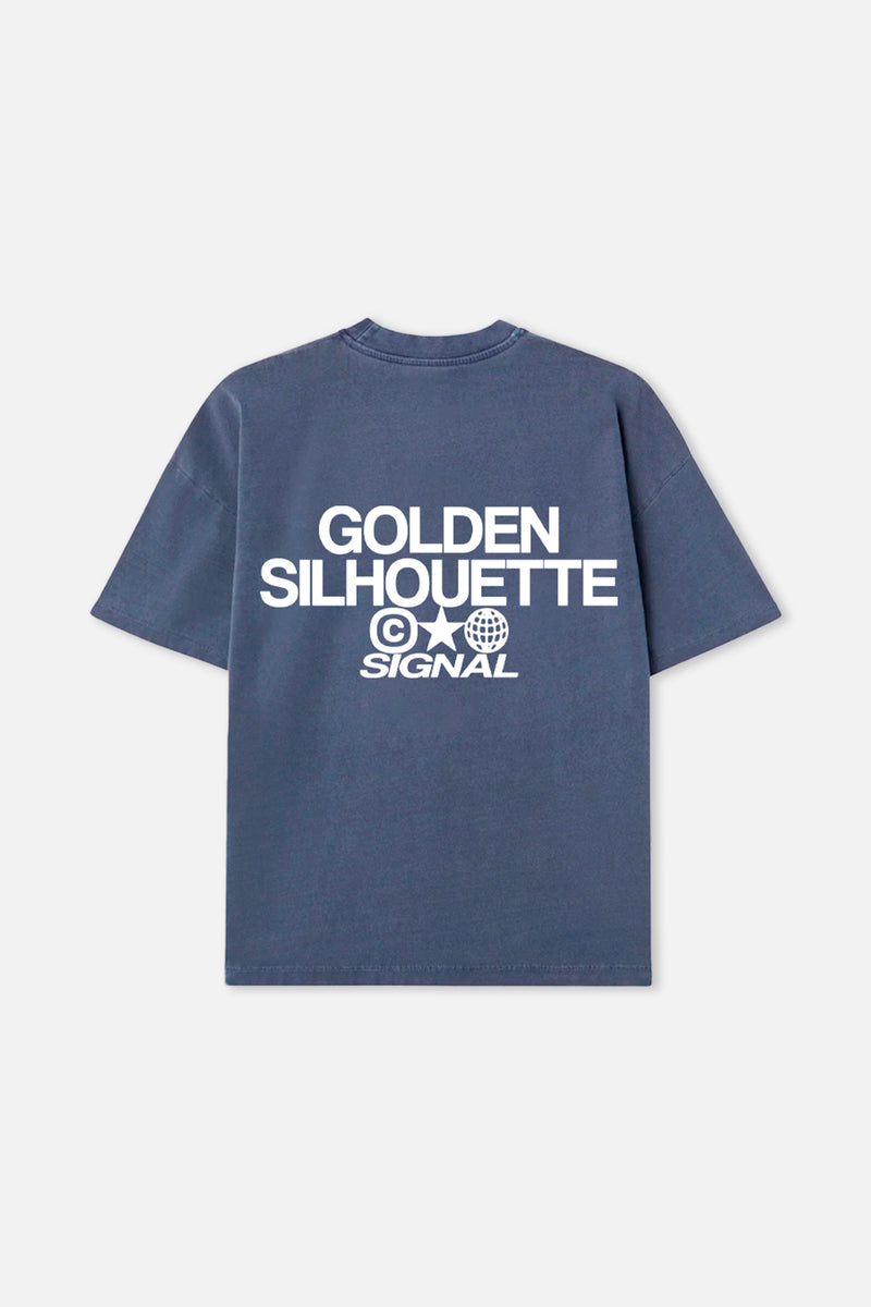 SILHOUETTE NAVY TEE