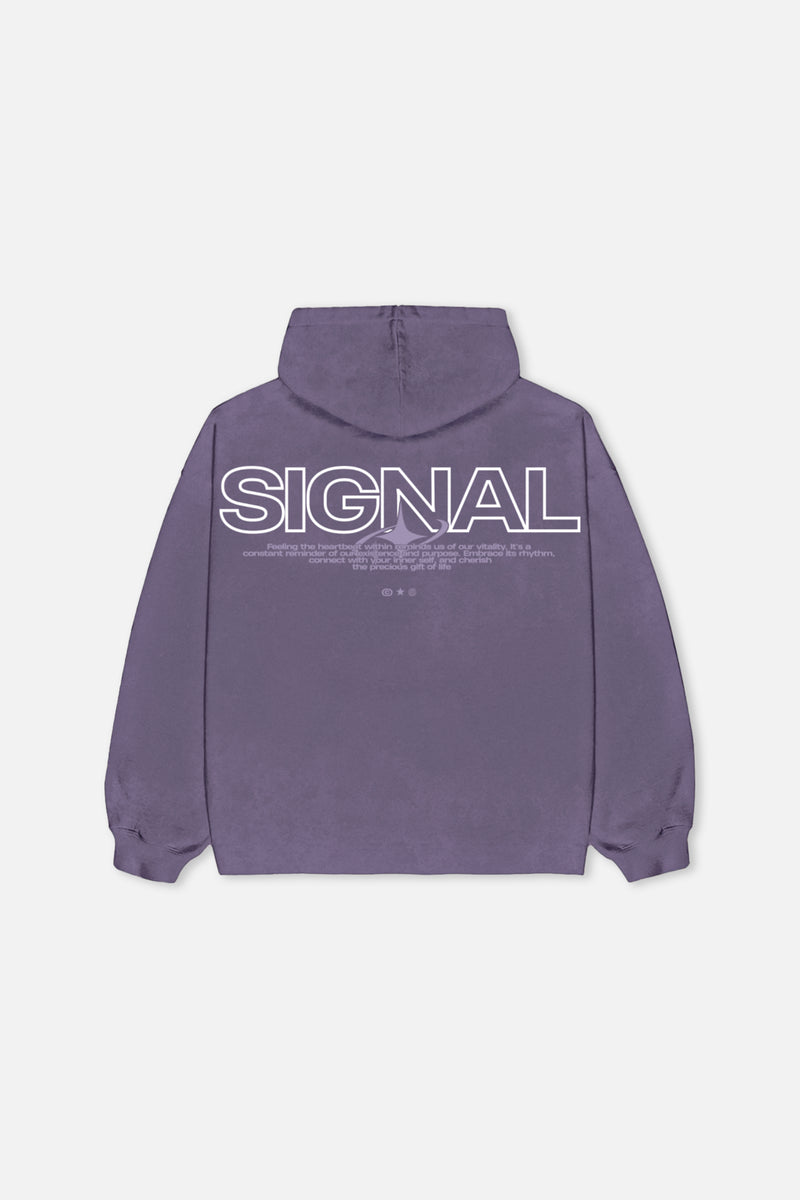 SIGNAL PURPLE HOODIE