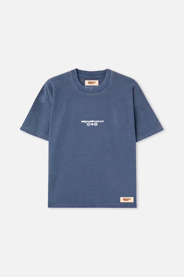 SILHOUETTE NAVY TEE