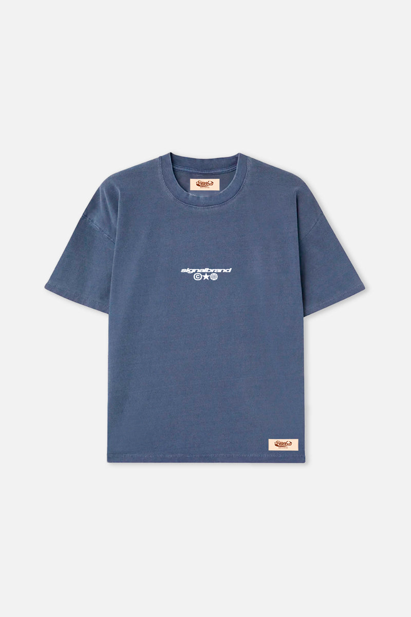 SILHOUETTE NAVY TEE