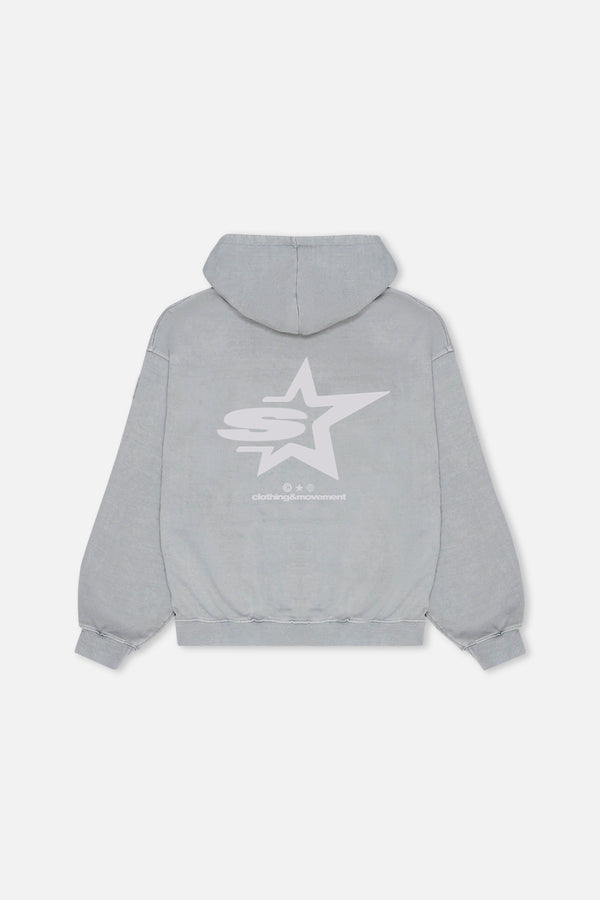STAR GREY HOODIE