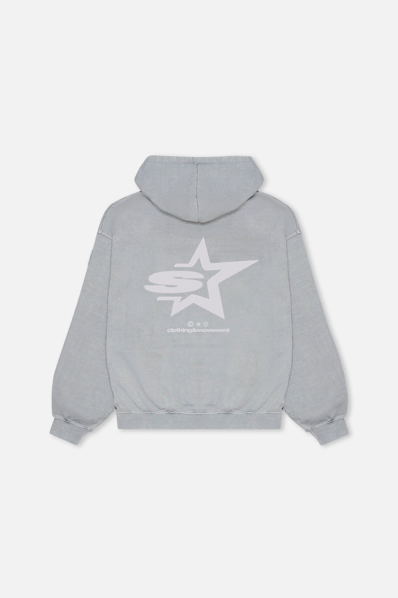 STAR GREY HOODIE