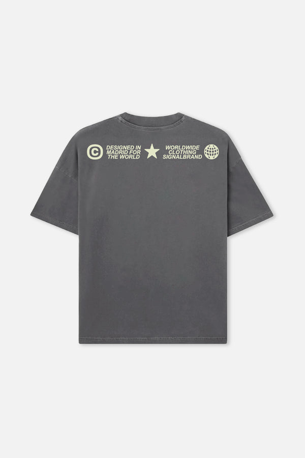 SUNSET GREY TEE