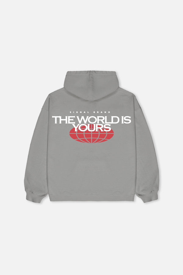 THE WORLD IS YOURS ICE GREY