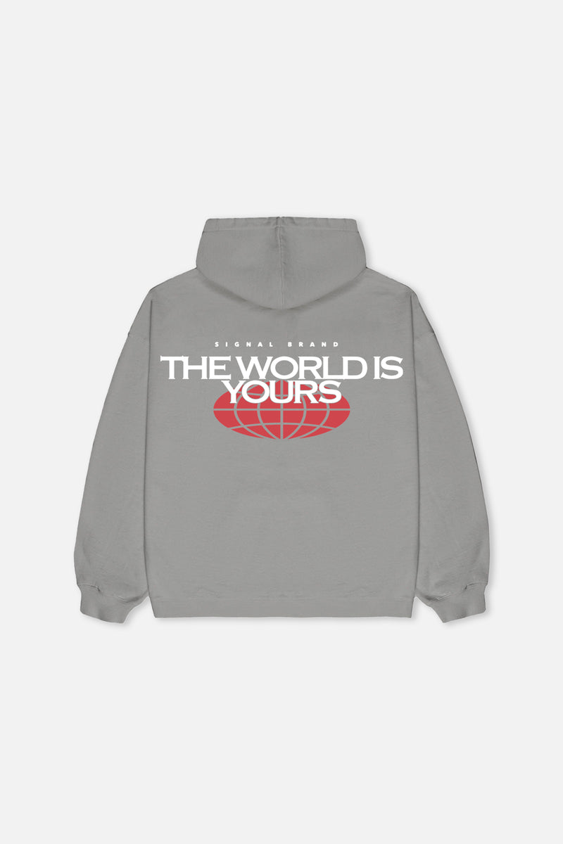 THE WORLD IS YOURS ICE GREY