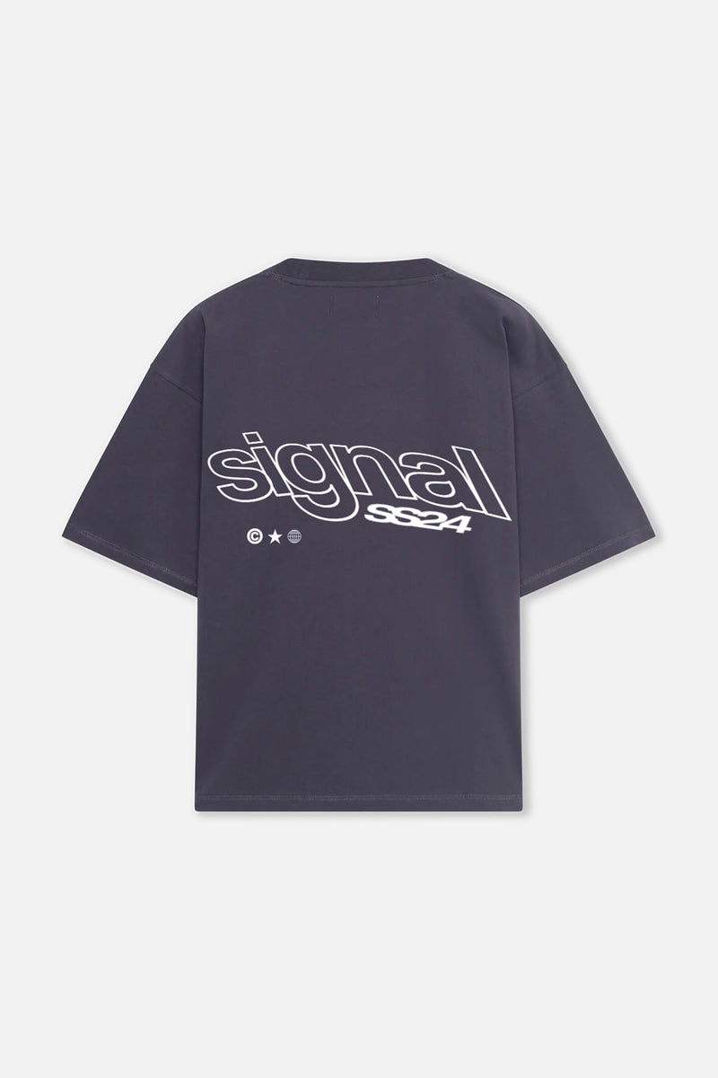 WAVE NAVY TEE