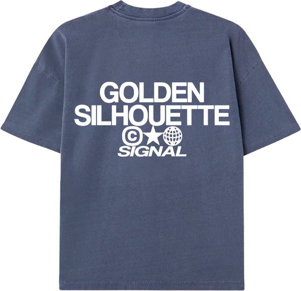 SILHOUETTE NAVY TEE