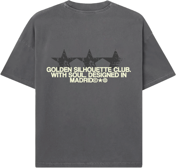 3 STARS GREY TEE