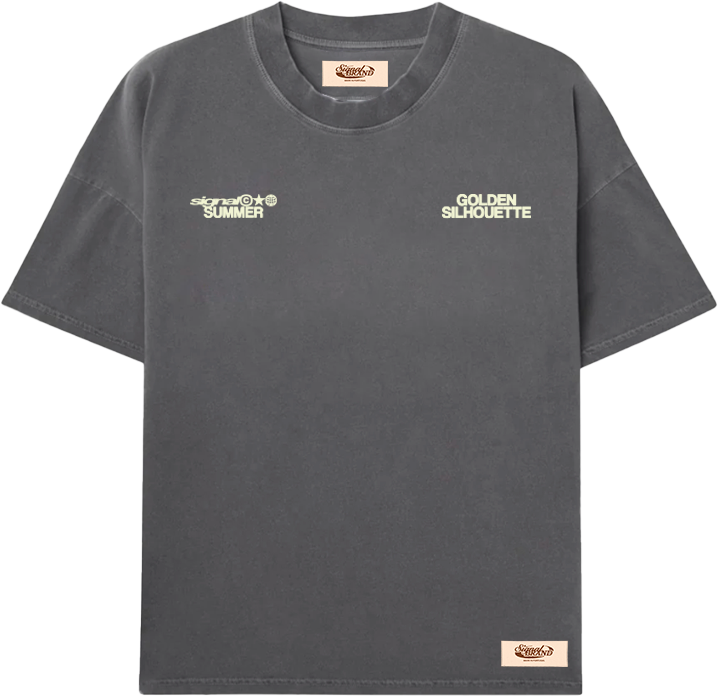 3 STARS GREY TEE