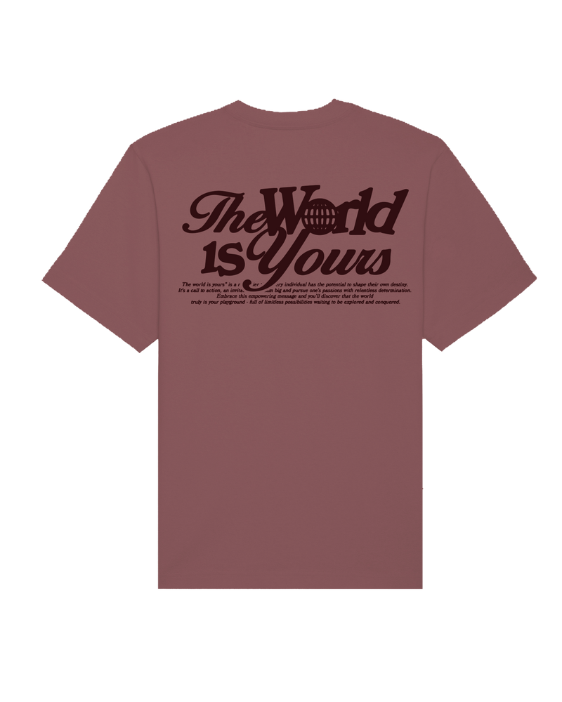 THE WORLD IS YOURS TEE