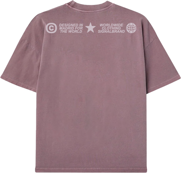 SUNSET BURGUNDY TEE
